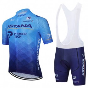 Tenue Maillot + Cuissard à Bretelles 2021 Astana-Premier Tech N001